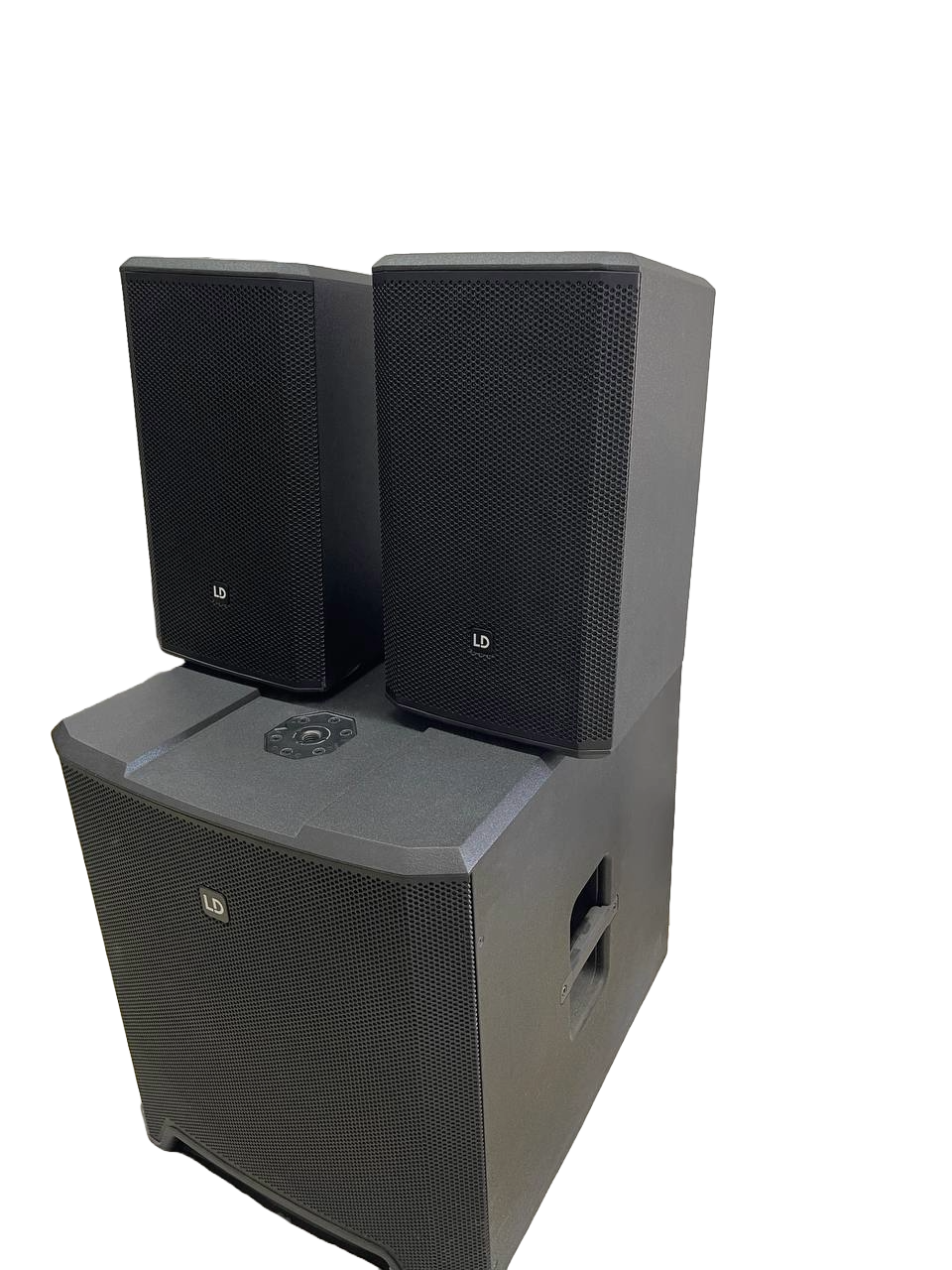 SISTEMA DE AUDIO CON SOPORTE GRAVITY Y CABLES LD SYSTEMS DAVE18G4X