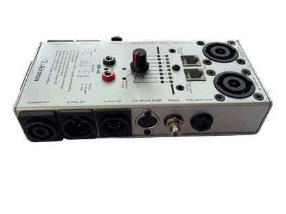 PROBADOR DE CABLE DE AUDIO COMPACTO PARA MICRÓFONO XLR DE PRUEBA, INSTRUMENTO DE 1/4", NIVEL DE LÍNEA RCA Y CABLES DE ALTAVOZ ALCTRON DB-4C