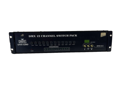 SWITCH BOX DMX DE 12 CANALES CHAUVET DMX-1280