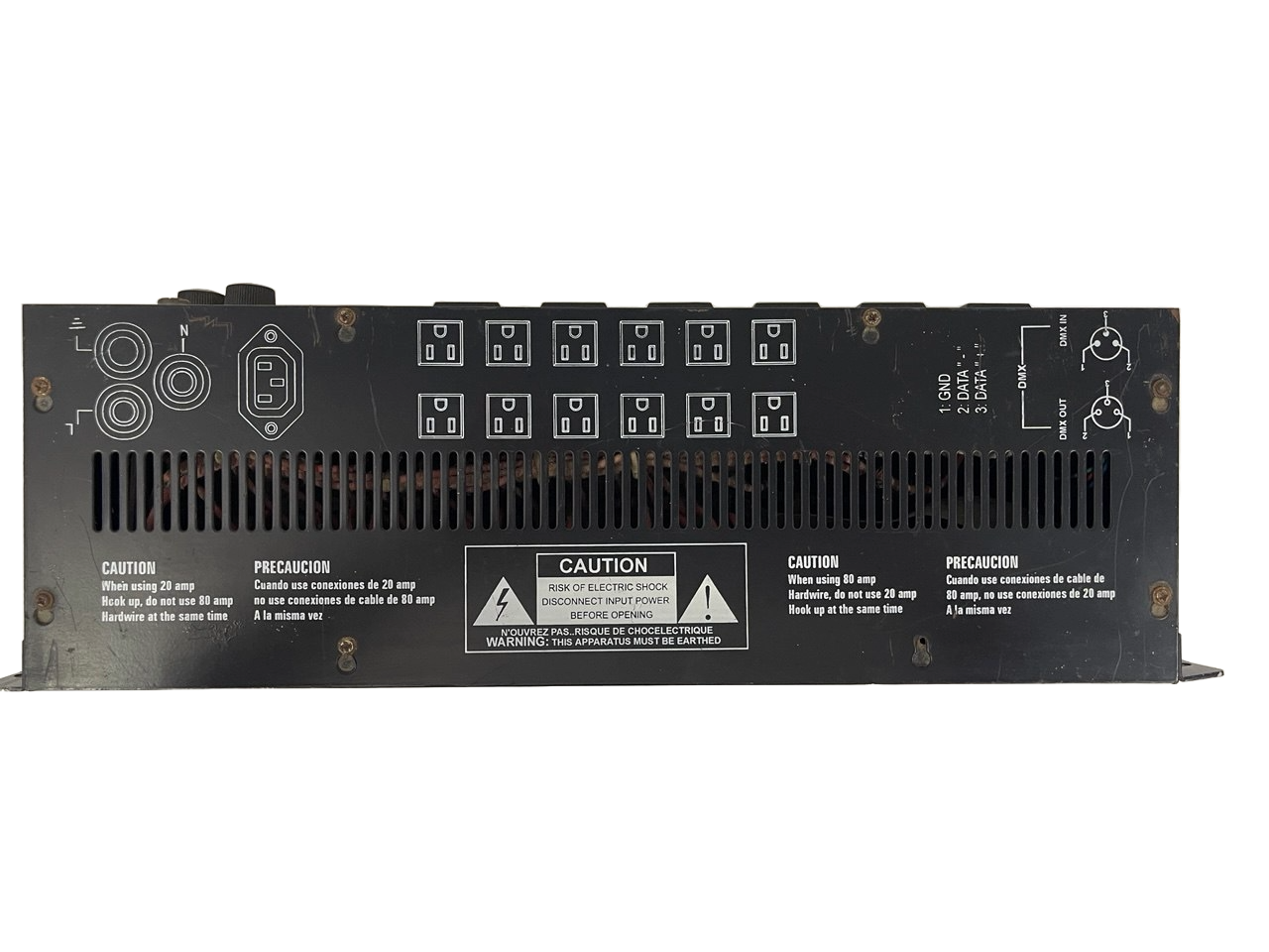 SWITCH BOX DMX DE 12 CANALES CHAUVET DMX-1280