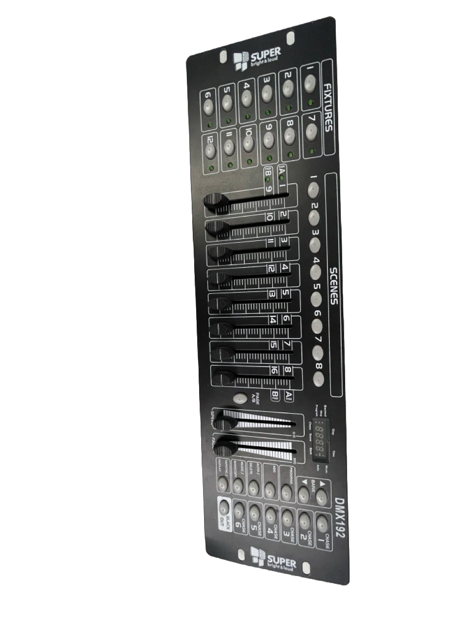 CONTROLADOR DMX DE 192 CANALES SUPERBRIGHT DMX192