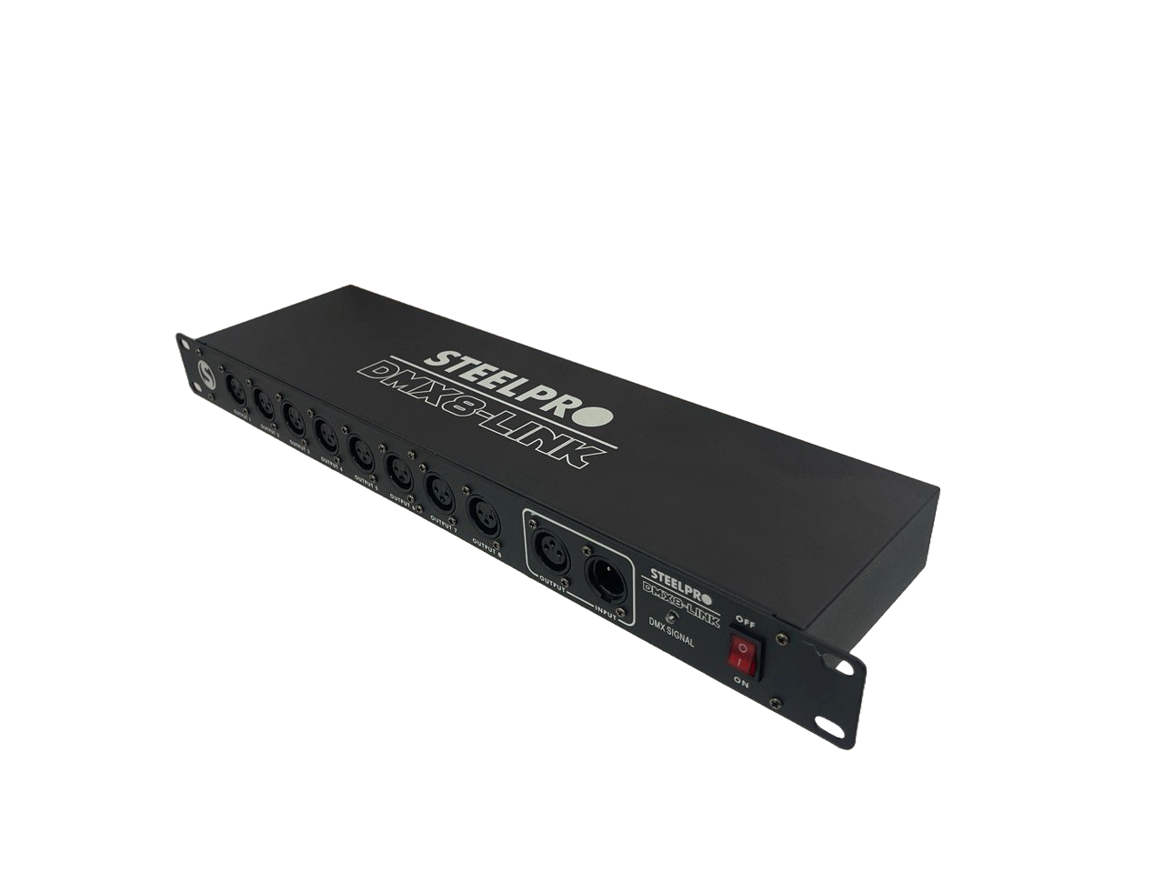 DISTRIBUIDOR DMX LINEAL STEELPRO DMX8-LINK