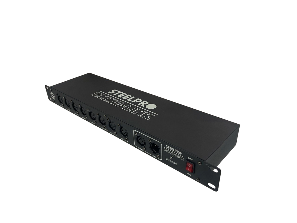 DISTRIBUIDOR DMX LINEAL STEELPRO DMX8-LINK – Music Shop Merida