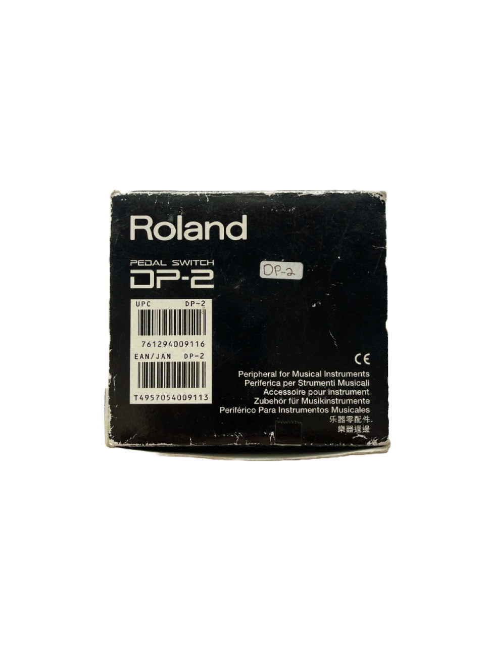 PEDAL INTERRUPTOR  NEGRO BOSS DP-2
