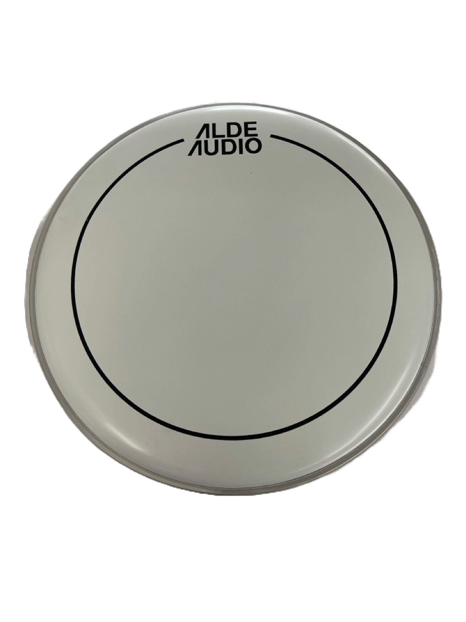 PARCHE 12" PARA BATERIA TOMS COLOR BLANCO ALDE AUDIO DRUMWH12