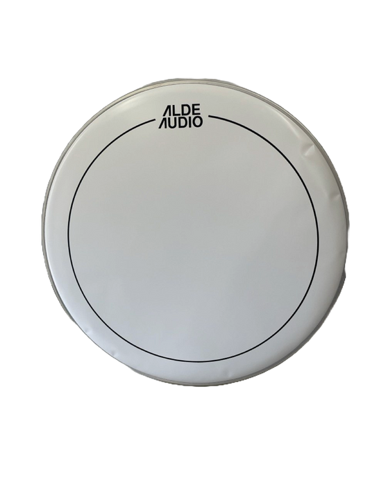 PARCHE BLANCO PARA TOM DE 22’’ ALDE ALDE AUDIO DRUMWH25