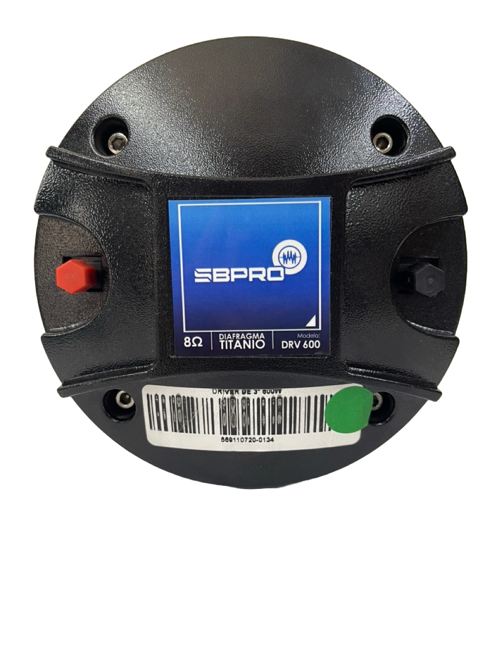 DRIVER DE TITANIO DE 110 DBS Y 600W SUPER BRIGHT & LOUD DRV600