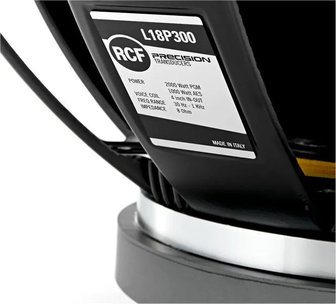 BOCINA 18" P/GRAVES 650 W RMS RCF L18P300