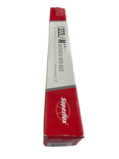 "MICROFONO DE CONDENSADOR CON CUELLO DE GANZO PARA INSTRUMENTO SUPERLUX  E322L"