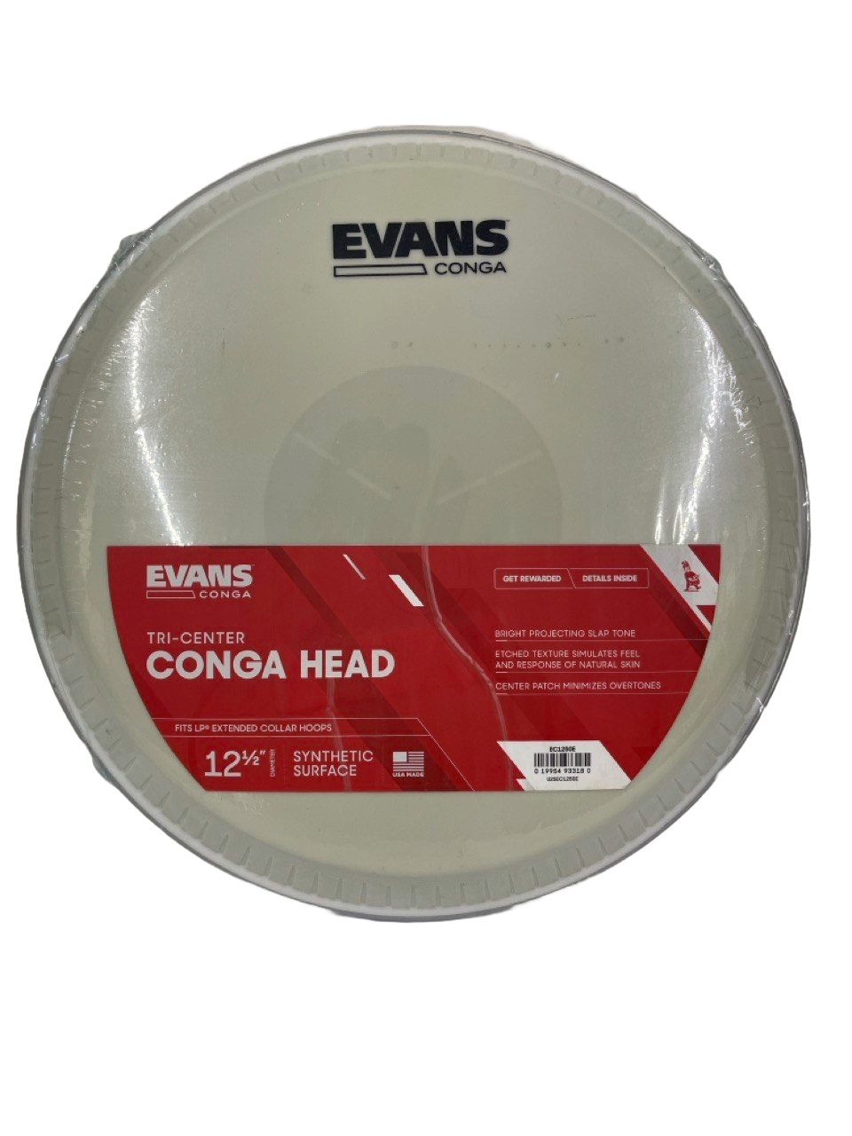 PARCHE PARA CONGA DE 12.1/2" EVANS EC1250E