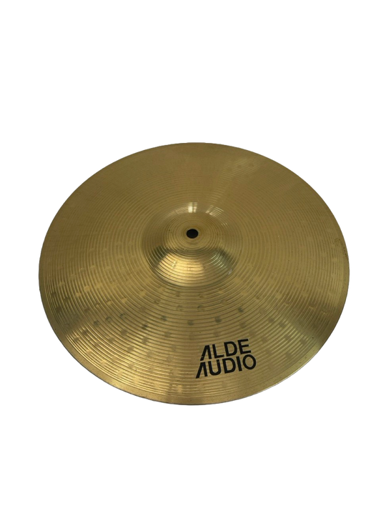 PLATILLO DE BRONCE DE 14" DE DIAMETRO PARA BATERIA TIPO MARTILLADOE ALDE AUDIO EC1412