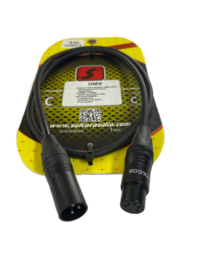 CABLE PARA SENAL DMX XLR SOLCOR EDMX18
