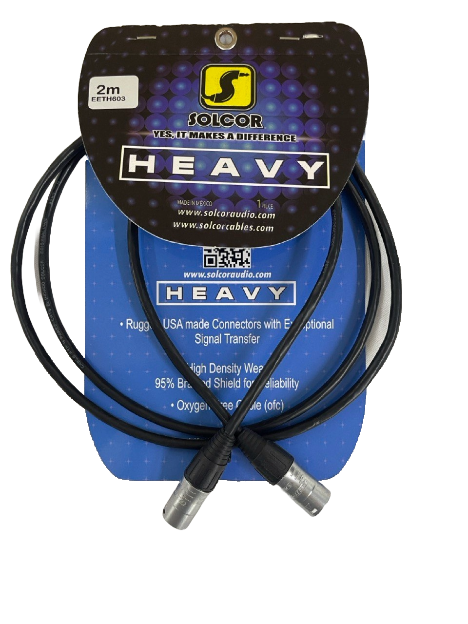 CABLE ETHERNET CAT 6 A RJ45 2 MTS SOLCOR EETH603