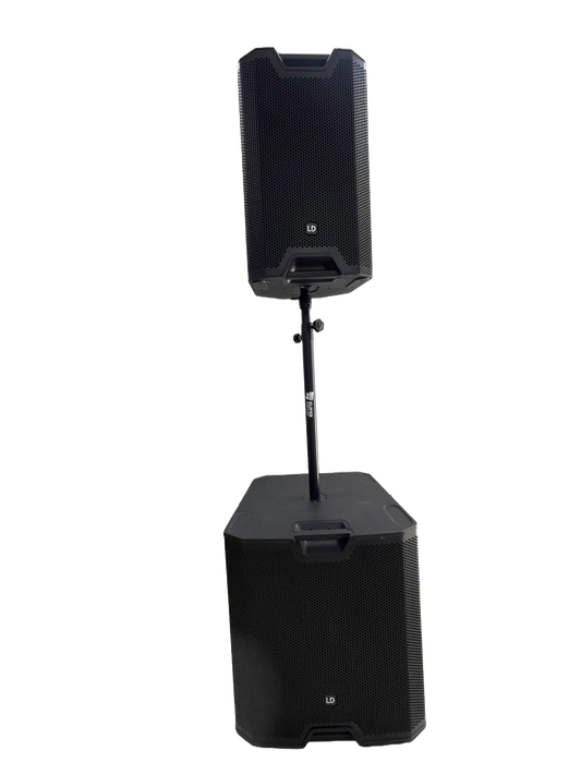 SUBWOOFER ACTIVO 18" (2400 W MAX CON AMPLIFICADOR CLASE D) LD SYSTEMS ICOASUB18A