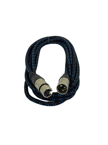 CABLE XLR A XLR 3 MTS EVOLUTION PBK EVCC-3D