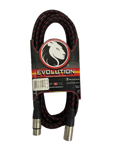 CABLE XLR XLR 5 MTS EVOLUCTION PBK EVCC-5D