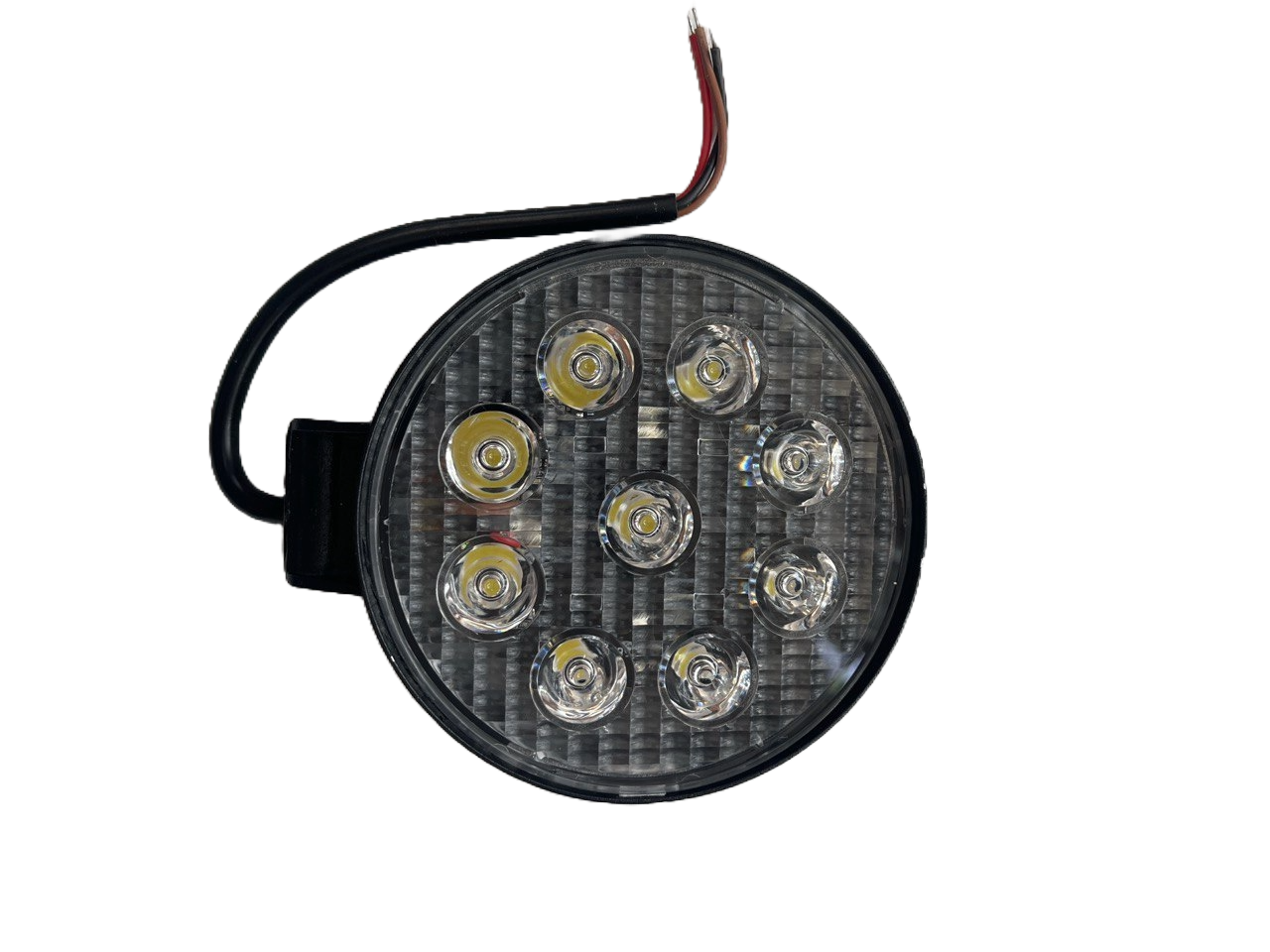 FARO DE 9 LEDS FIJO MAS ESTROBO AUTOMOTRIZ ITALIO TURBO FAL27WCF-SAI