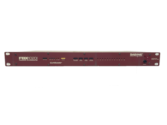 REDUCTOR DE FEEDBACK SABINE 1020 PLUS