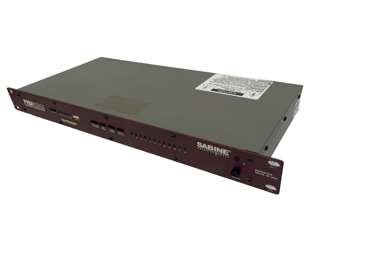 REDUCTOR DE FEEDBACK SABINE 1020 PLUS