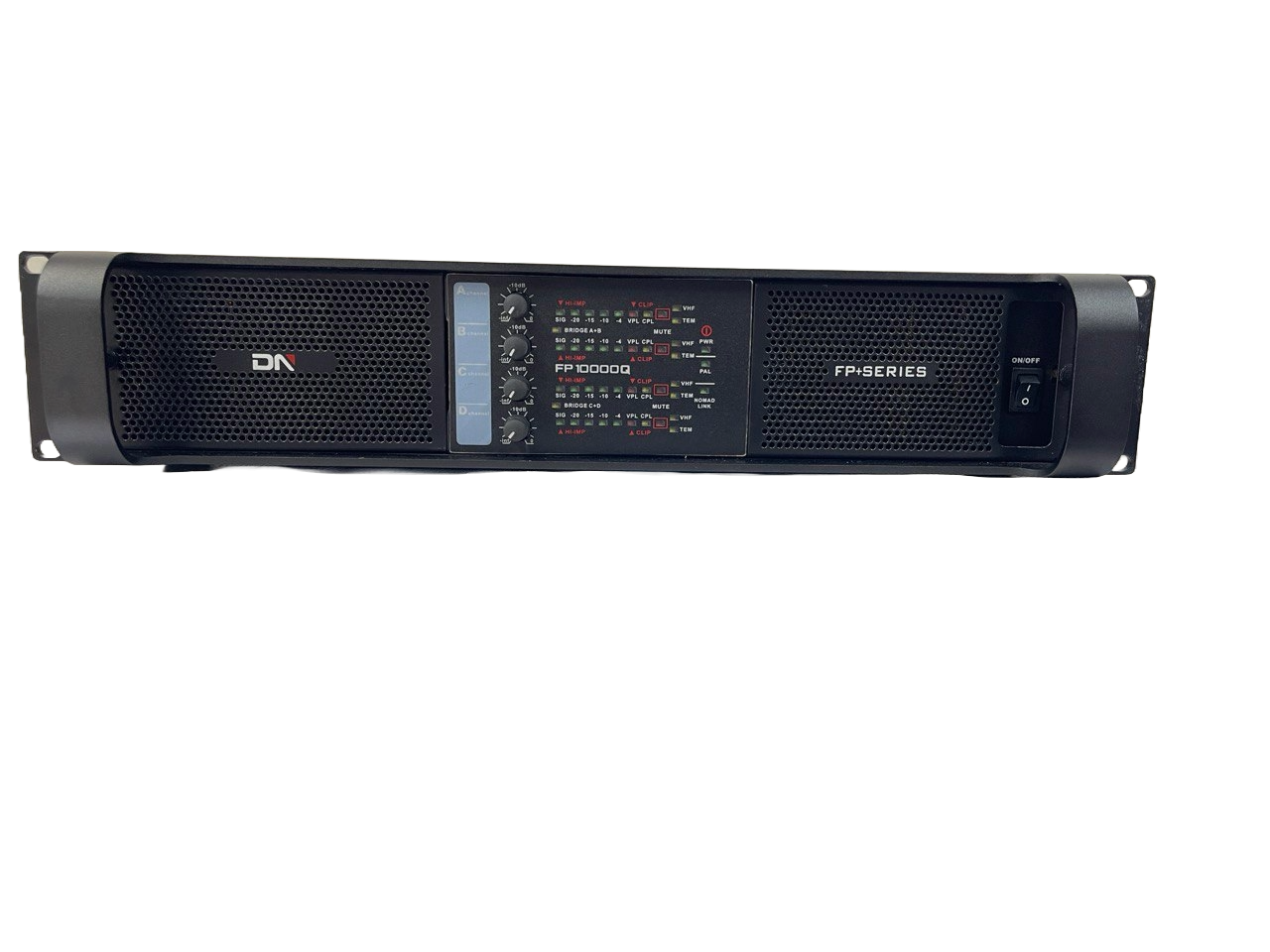 AMPLIFICADOR DE AUDIO DE 4 CANALES 2500W DN FP10000Q