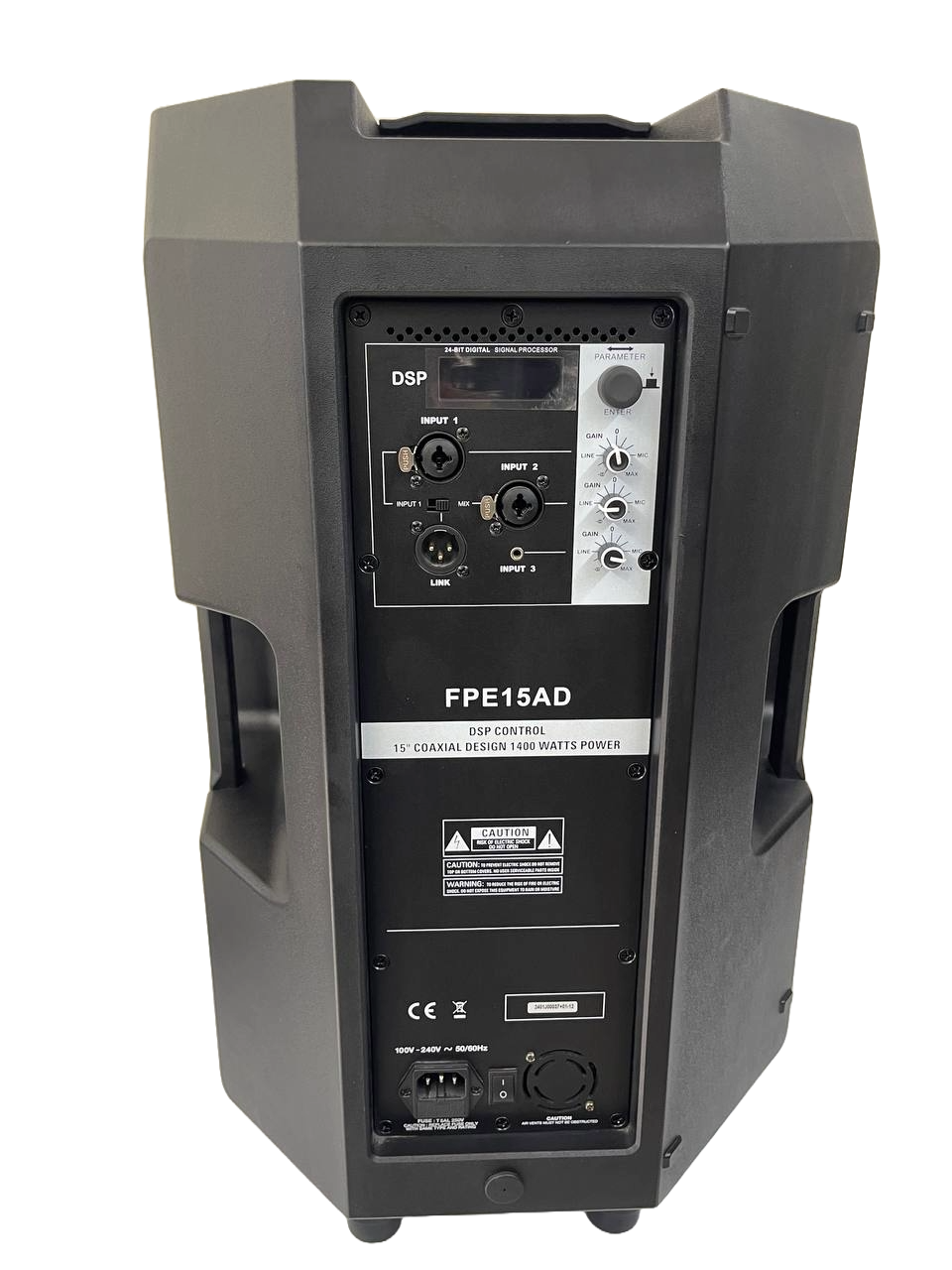 ALTAVOZ ACTIVO DE RANGO COMPLETO POTENCIA 1400W SOUNDKING FPE15AD