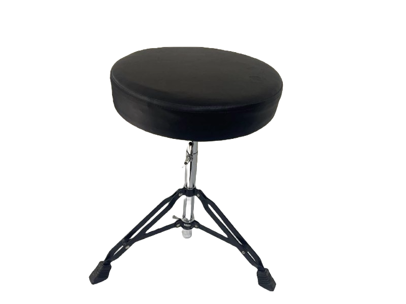 BANCO PARA BATERIA. AJUSTABLE DE ALTURA UNIVERSAL CON DETALLES NEGROS OTTO GD-10