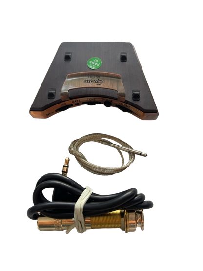 PASTILLA DOBLE PIEZOELECTRICA PARA GUITARRA CLASICO EFECTO INVERSION FASE JOYO GGP-01