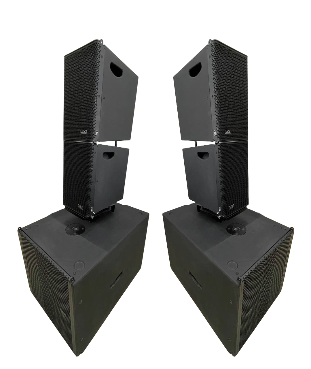 SET LINE ARRAY COAXIAL ACTIVO SOUNDKING GL26SA