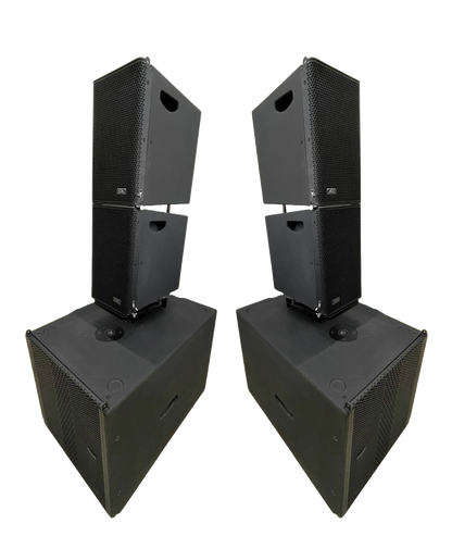 SET LINE ARRAY COAXIAL ACTIVO SOUNDKING GL26SA