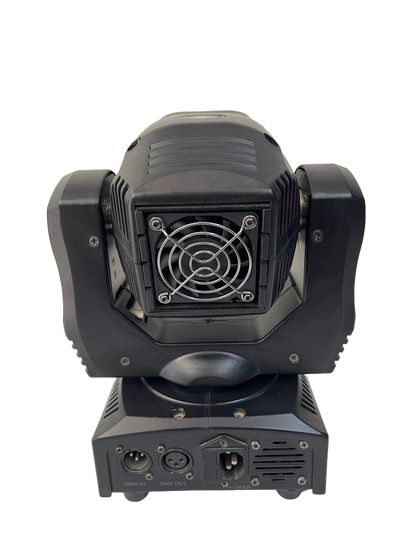 CABEZA MOVIL LED CON GOBOS LIGHT, CON ARO DE LUZ RGB 60W STEELPRO GOBOS9OH