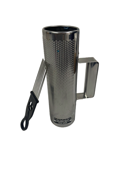 GUIRO DE METAL CILINDRICO CON ACCESORIOS ALDE AUDIO GUIROMT103