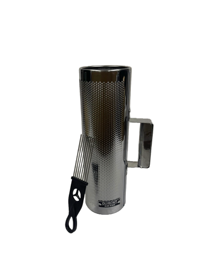 GUIRO DE METAL CILINDRICO CON ACCESORIOS ALDE AUDIO GUIROMT124