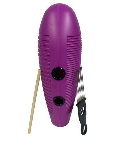 GUIRO DE PLASTICO TIPO LP CON RASCADOR ALDE AUDIO GUIROPL