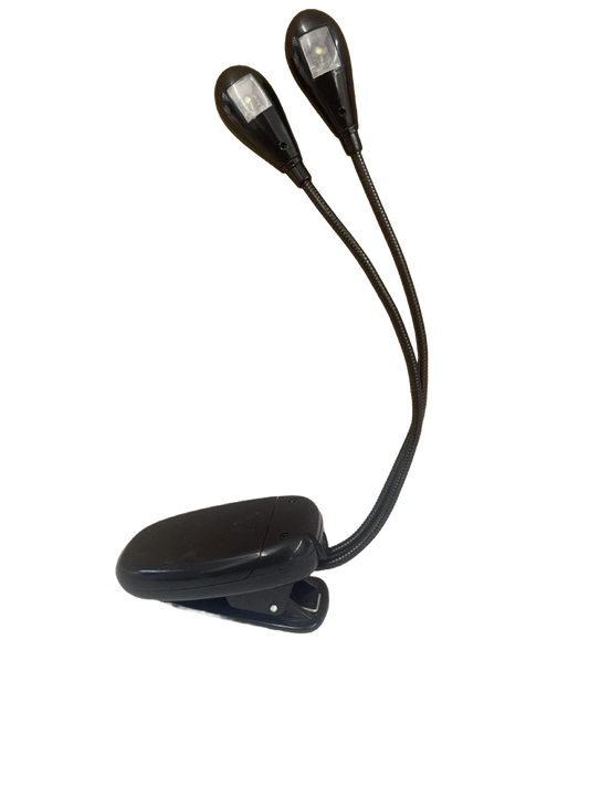 LAMPARA DE LED PARA PARTITURAS CON PINZA DISTELE HA026A