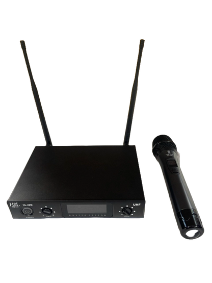 MICROFONOS 2 DE MANO INALAMBRICOS DIGITALES H&L HL-22M