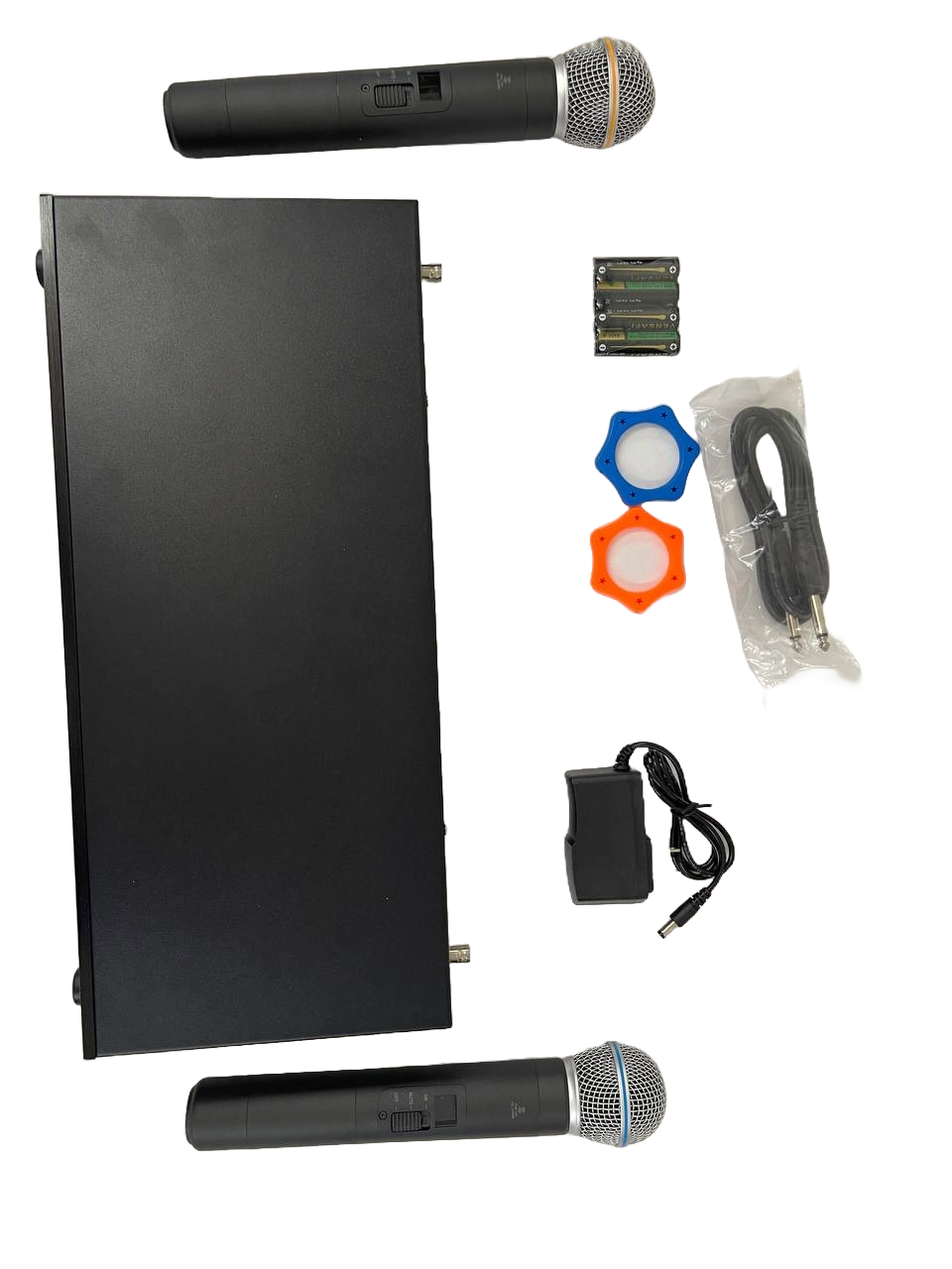 MICROFONO INALAMBRICO DOBLE DE MANO P/RACK H&L HL-32RM