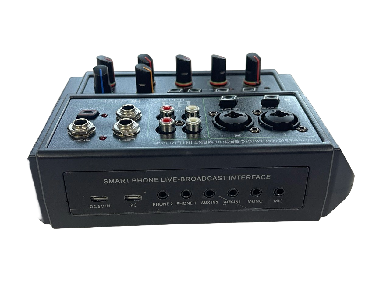 MEZCLADORE DE INTERFACE DE 4 CANALES H&L HL-LIVE