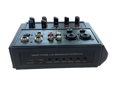 MEZCLADORE DE INTERFACE DE 4 CANALES H&L HL-LIVE