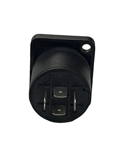 CONECTOR HEMBRA PARA CHASIS SPEAKON DE 4 PINES MUSIC SHOP HSC50091
