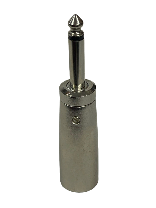 ADAPTADOR XLR MACHO A PLUG 6.3 MONO AUDIOMEX HSC6002