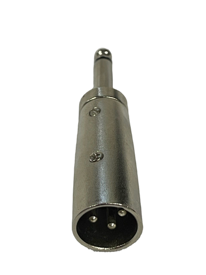 ADAPTADOR XLR MACHO A PLUG 6.3 MONO AUDIOMEX HSC6002