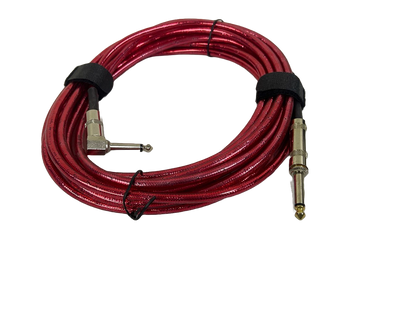 CABLE PLUG RECTO A PLUG DE ESCUADRA DE 6.3MM DE 6 MTS ALDE AUDIO HSL2307