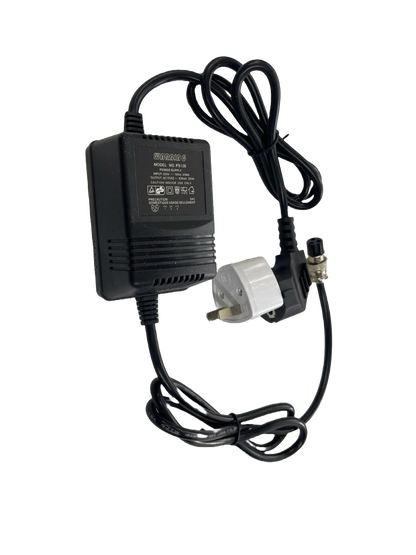 FUENTE DE PODER PARA CONSOLA MEZCLADORES DE 17V 420MA A 220V CONECTOR DE 3 PINES CON CONECTOR EUROPEO MUSIC SHOP I2911EU