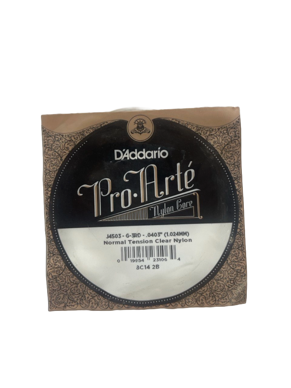 CUERDAS PARA GUITARRA 3ERA (1.024MM) NYLON DADDARIO J4503