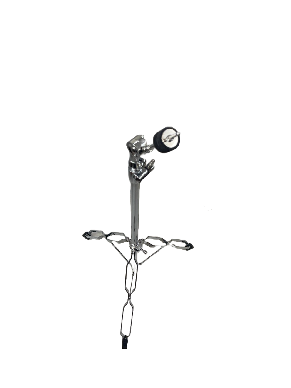 ATRIL STAND TIPO TRIPIE METALICO CROMADO PARA PLATILLOS ALDE AUDIO JA012