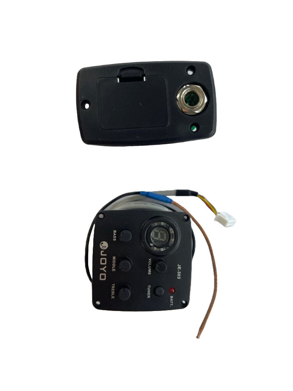 ECUALIZADOR CON AFINADOR PARA GUITARRA DE 3 BANDAS TUNER JOYO JE309