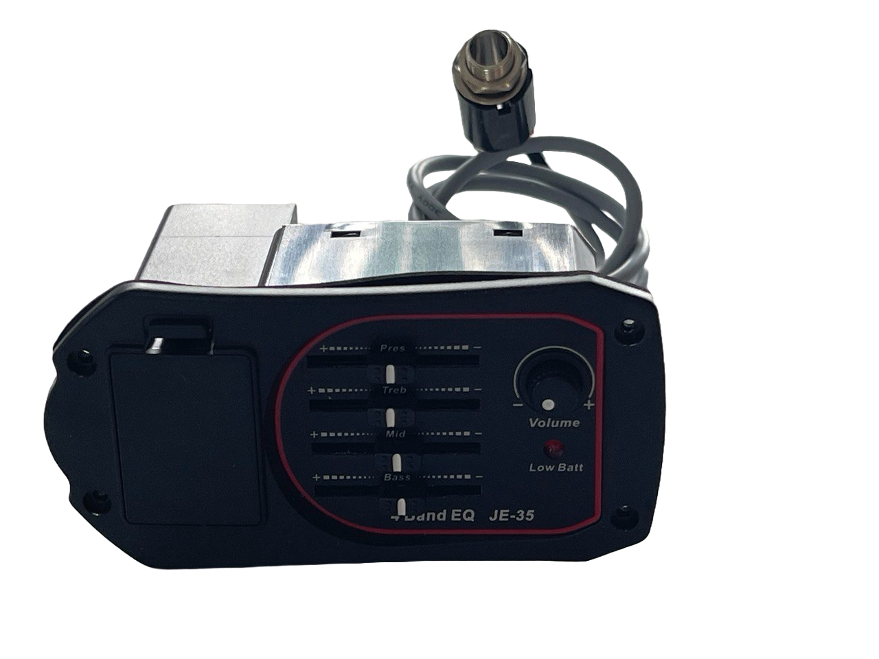 ECUALIZADOR DE 4 BANDAS COLOR NEGRO JOYO JE35