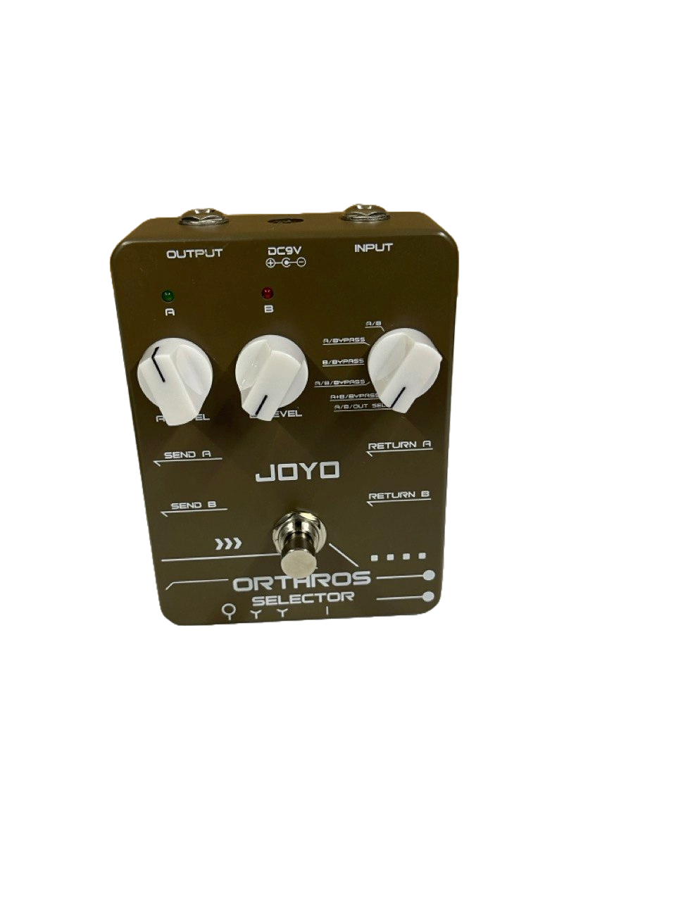 PEDAL DE EFECTO ORTHROS SELECTOR DE LINEA MULTIMODO 2 SALIDAS A/B JOYO JF-24