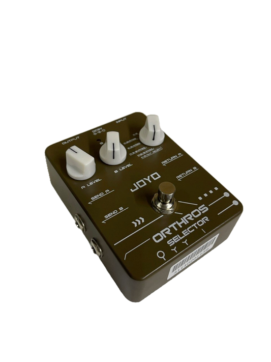 PEDAL DE EFECTO ORTHROS SELECTOR DE LINEA MULTIMODO 2 SALIDAS A/B JOYO JF-24