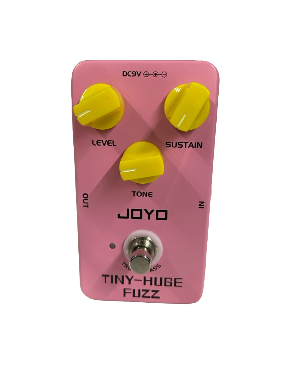 PEDAL DE EFECTO TINY-HUGE, FUZZ CLASICO DE LOS AÑOS 90 JOYO JF-26